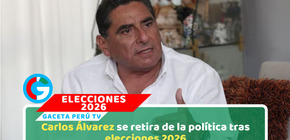 Carlos Álvarez anuncia retiro tras derrota en elecciones 2026