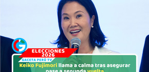 Keiko Fujimori pide prudencia tras liderar resultados electorales 2026