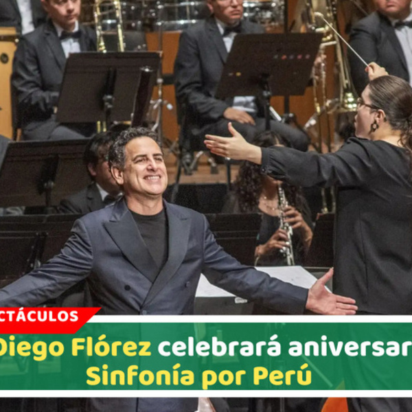 Juan Diego Flórez celebrará aniversario de Sinfonía por Perú