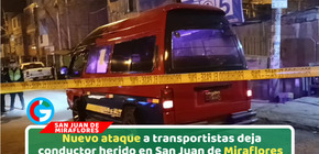 Balean a conductor de Los Rojitos en ataque armado en SJM