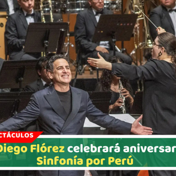 Juan Diego Flórez celebrará aniversario de Sinfonía por Perú