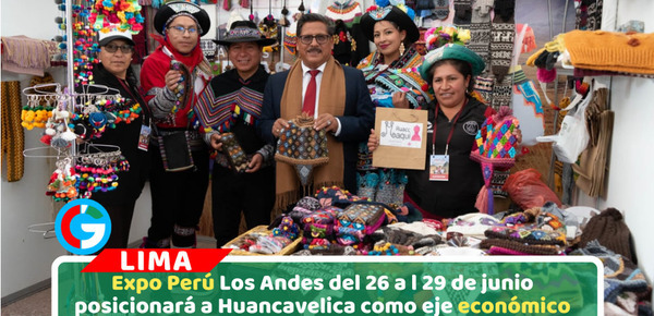 Huancavelica lanza marca regional en Expo Perú Los Andes 2026