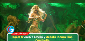 Karol G vuelve a Perú y desata locura tras Coachella