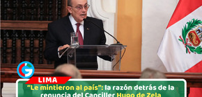 Renuncia Hugo de Zela: acusa a Balcázar de mentir en el tema de aviones de Combate F-16