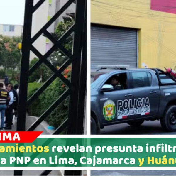 Fiscalía allana casas de policías por caso “Clan Oropeza” en Lima, Cajamarca y Huánuco