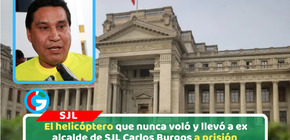 Ex alcalde Carlos Burgos recibe 9 años por compra irregular de helicóptero