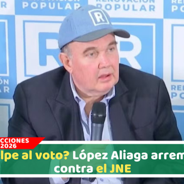 López Aliaga critica al JNE por descartar comicios en Lima
