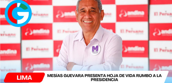 Mesías Guevara busca la presidencia con experiencia política y técnica