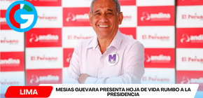 Mesías Guevara busca la presidencia con experiencia política y técnica
