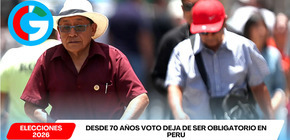 Desde 70 años voto deja de ser obligatorio en Perú