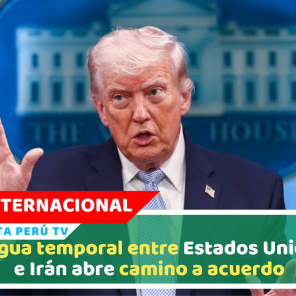 Trump suspende ataques a Irán condicionado a apertura del estrecho