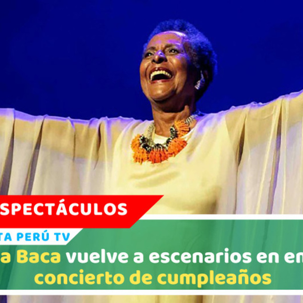 Susana Baca vuelve a escenarios en emotivo concierto de cumpleaños