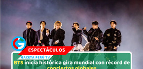 BTS inicia histórica gira mundial con récord de conciertos globales  