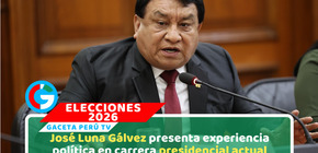 José Luna Gálvez lidera Podemos Perú rumbo a elecciones 2026