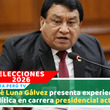 José Luna Gálvez lidera Podemos Perú rumbo a elecciones 2026