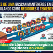 Elecciones 2026: alcaldes usan fórmulas para seguir en municipios