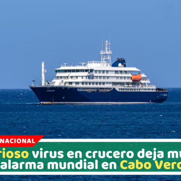 Crucero con posible brote de hantavirus mantiene 149 pasajeros
