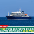 Crucero con posible brote de hantavirus mantiene 149 pasajeros