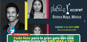 Este 9 de mayo, disfruta en vivo de los Premios Platino Xcaret por HBO MAX y TNT