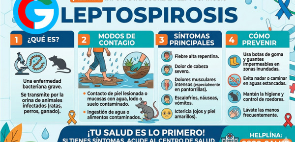 Reportan cuatro fallecidos por leptospirosis en la región norteña Tumbes