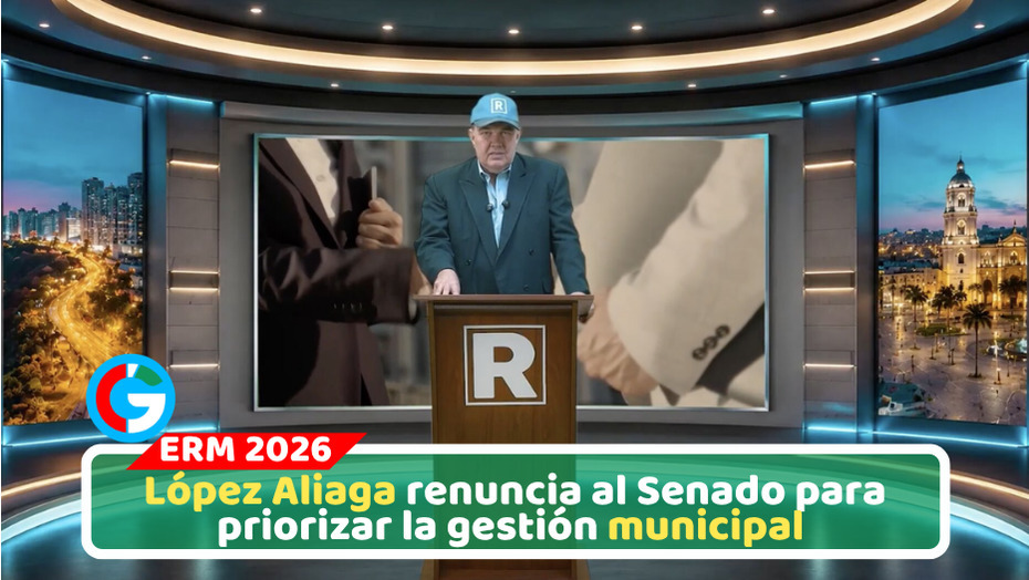 Rafael López Aliaga postulará como Teniente Alcalde de Lima