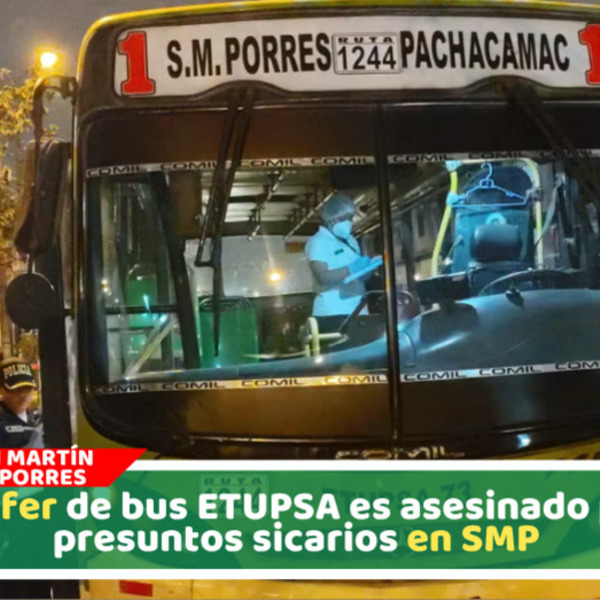 Asesinan a balazos a conductor de empresa de transportes ETUPSA