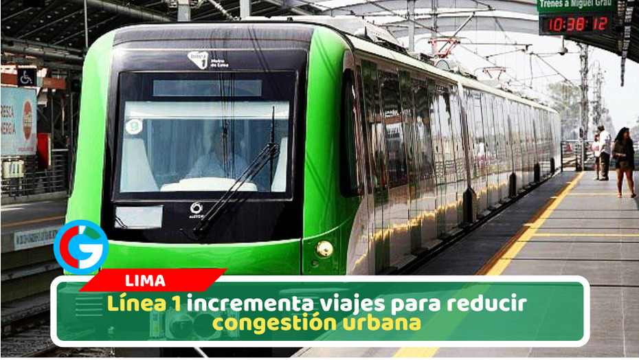 Línea 1 incrementa viajes para reducir congestión urbana