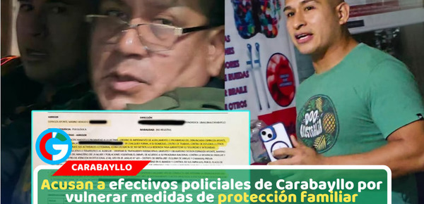 Escándalo en comisaría por presunto favorecimiento a denunciado con restricción en carabayllo