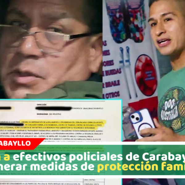 Escándalo en comisaría por presunto favorecimiento a denunciado con restricción en carabayllo