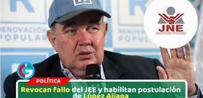 JNE permite candidatura de López Aliaga como regidor en Lima