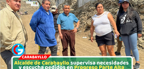 Pablo Mendoza atiende demandas vecinales durante recorrido en Carabayllo