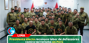 Keiko Fujimori reafirma apoyo a excombatientes en reunión oficial
