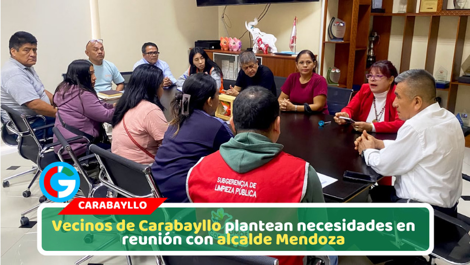 Alcalde Pablo Mendoza escucha demandas vecinales y coordina soluciones urgentes