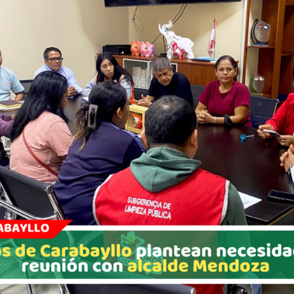 Alcalde Pablo Mendoza escucha demandas vecinales y coordina soluciones urgentes