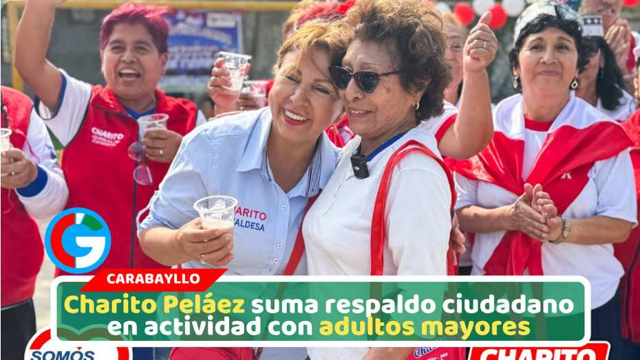 Adultos mayores de Tungasuca respaldan candidatura de Charito Peláez