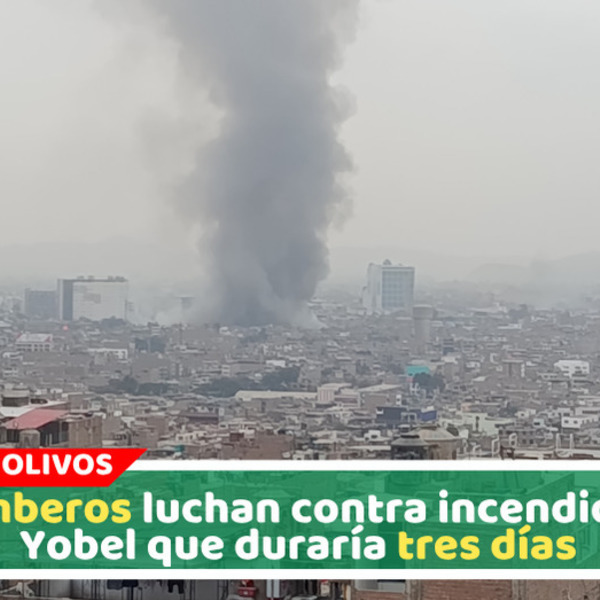 Incendio en fábrica Yobel genera humareda y alarma en Lima Norte