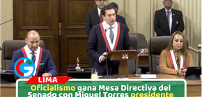 Oficialismo gana Mesa Directiva del Senado con Miguel Torres presidente