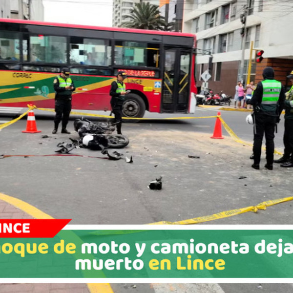 Joven muere en Lince tras estrellarse moto contra un poste