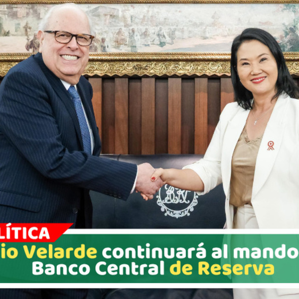 Julio Velarde acepta quedarse en el BCRP por cinco años
