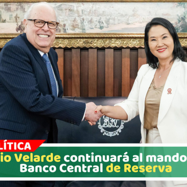 Julio Velarde acepta quedarse en el BCRP por cinco años