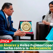 Keiko Fujimori recibe a Carlos Álvarez para evaluar propuestas de seguridad