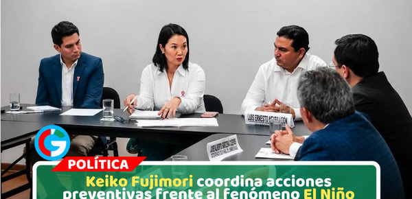 Presidenta electa y gobernadores regionales priorizan prevención ante El Niño