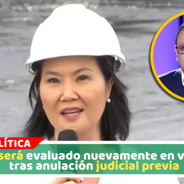 Keiko Fujimori respalda a Marco Vinelli pese a demanda del Midagri
