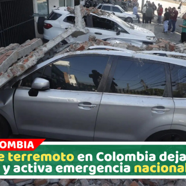 Sismo de 7.4 sacude Colombia y causa alarma general