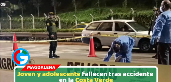 Dos personas mueren tras despiste de motocicleta en Magdalena