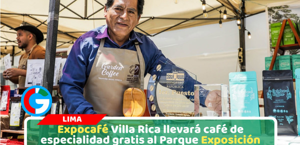 Expocafé Villa Rica regalará 3 mil vasos de café y 400 plantas en Lima