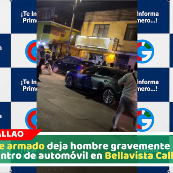 Hombre fue baleado dentro de automóvil y lucha por sobrevivir