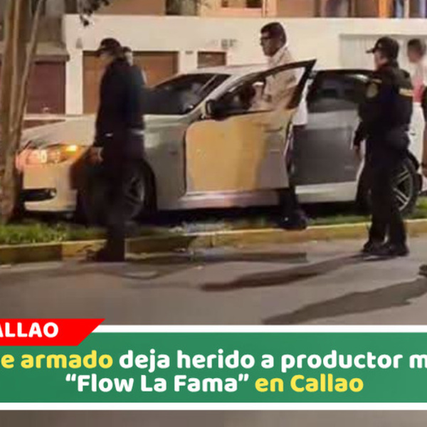 Productor musical Flow La Fama resulta herido tras ataque armado