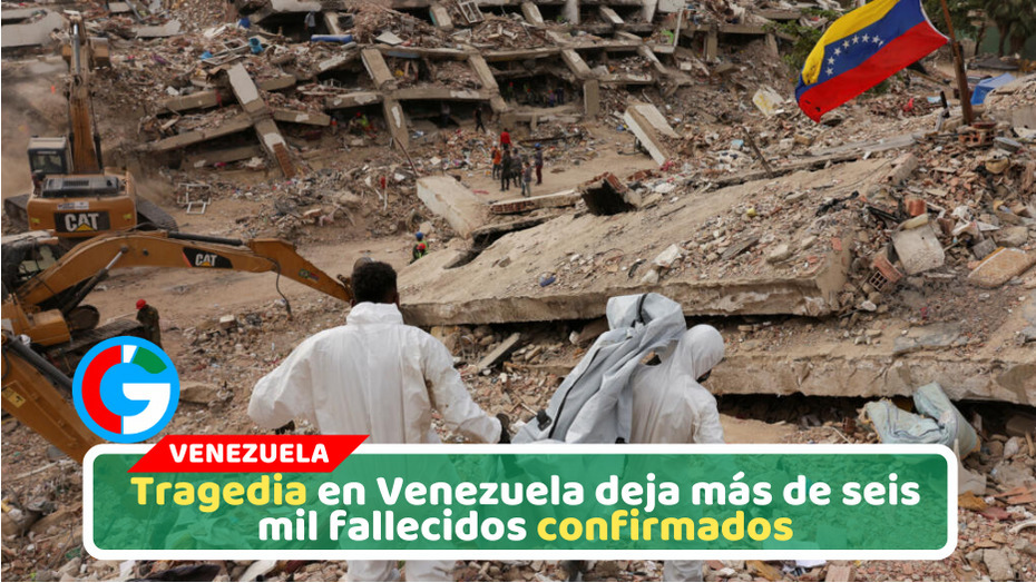 Venezuela supera seis mil muertos tras devastadores terremotos de junio