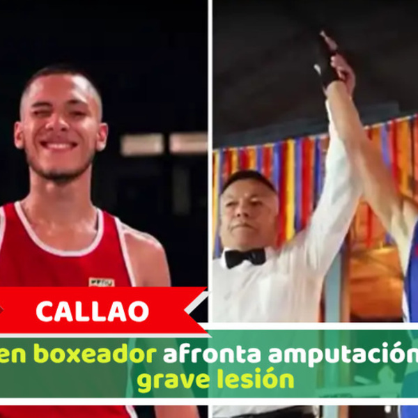 Callao: Joven boxeador afronta amputación tras grave lesión